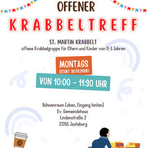 Krabbeltreff, Angebot für Babys, Eltern-Kind-Gruppen, kleine Kinder